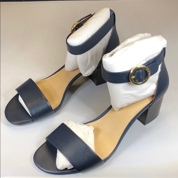 michael michael kors lena block heel dress sandals
